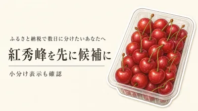 ふるさと納税のさくらんぼ、佐藤錦と紅秀峰はどちらが日持ちする？数日に分けて食べる選び方