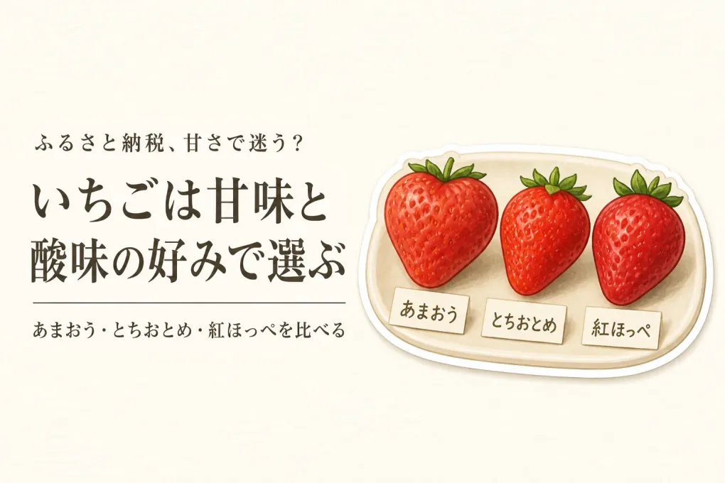 ふるさと納税のあまおう・とちおとめを食べ比べ｜紅ほっぺも含めた甘さ・酸味の選び方